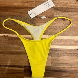 BoutineLA yellow bottoms